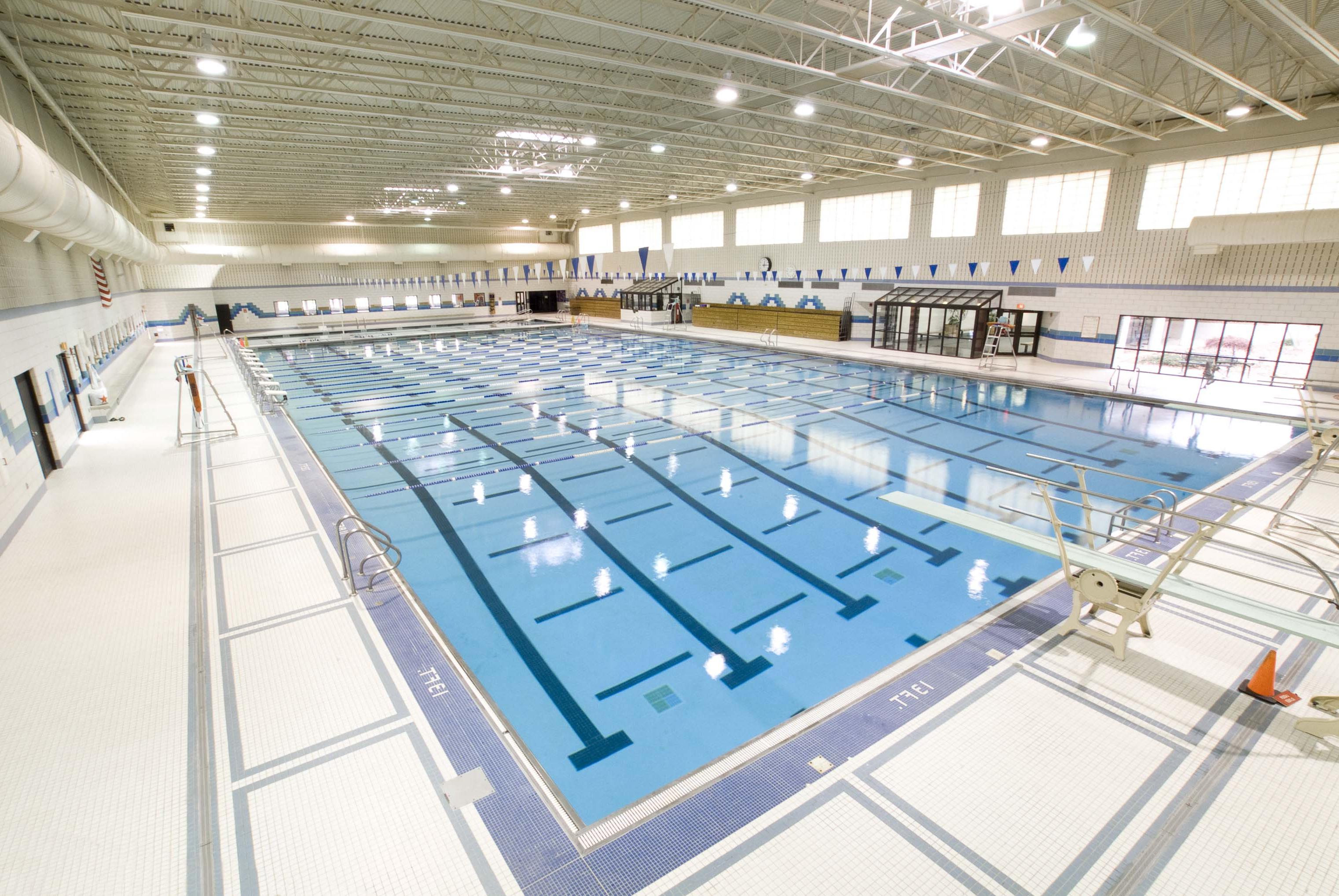 Picture of the main pool from the deep end